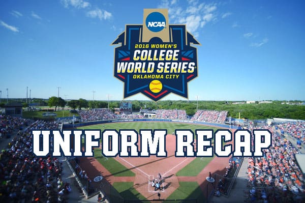 womens college world series uniforms softball
