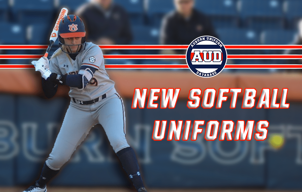 new softball uniforms auburn 2018